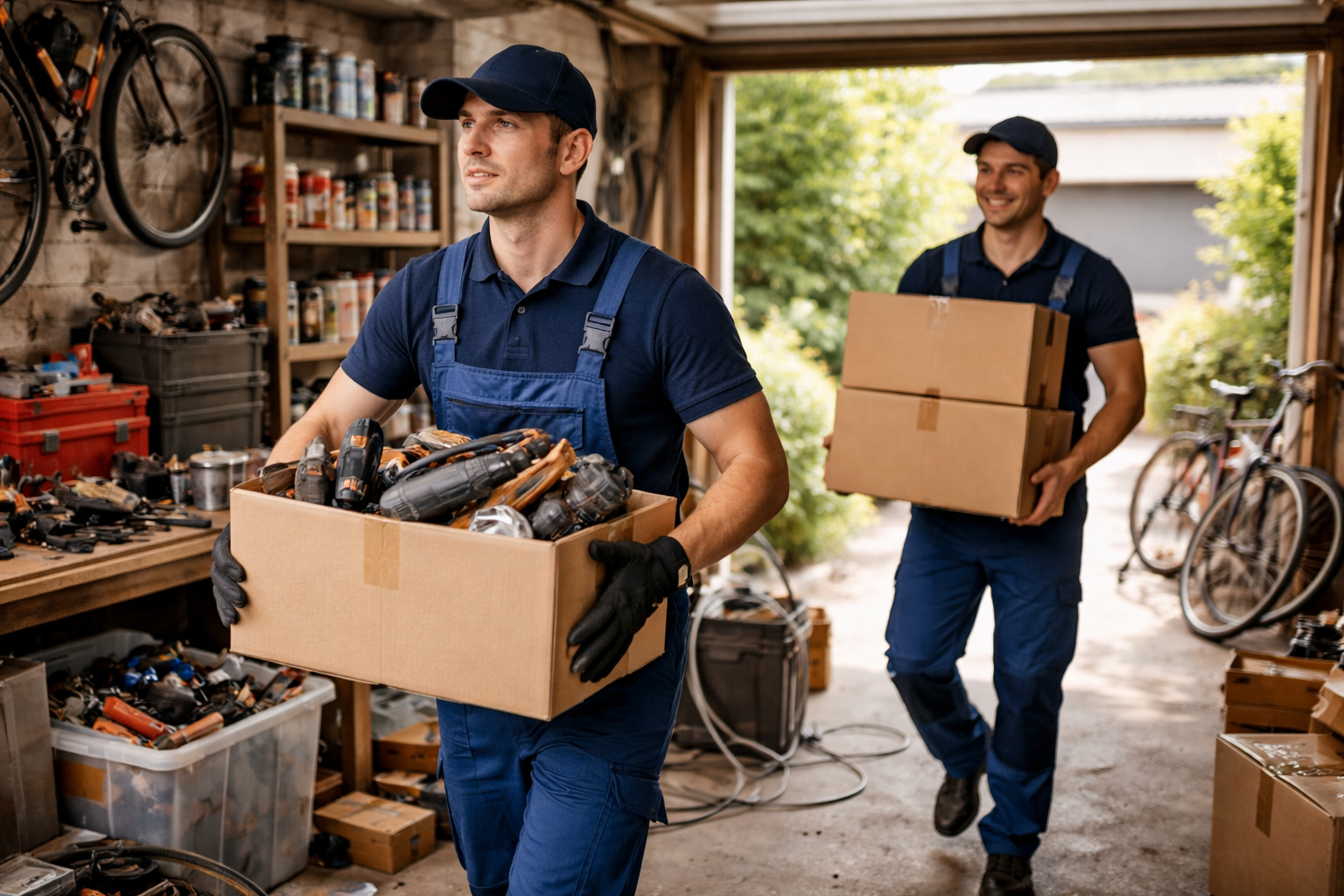 Garagenentrümpelung